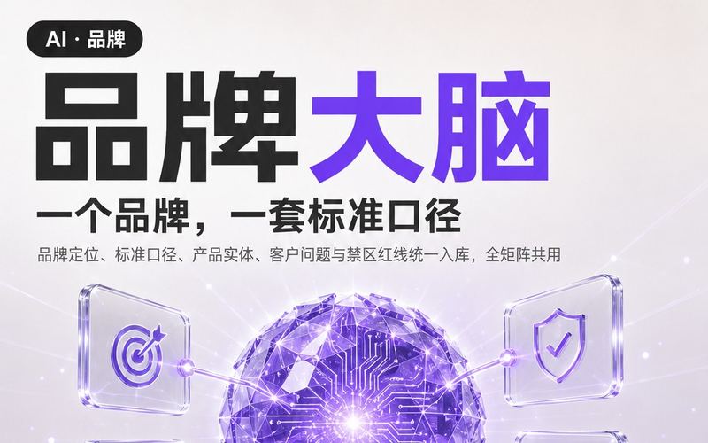 品牌大脑 产品海报