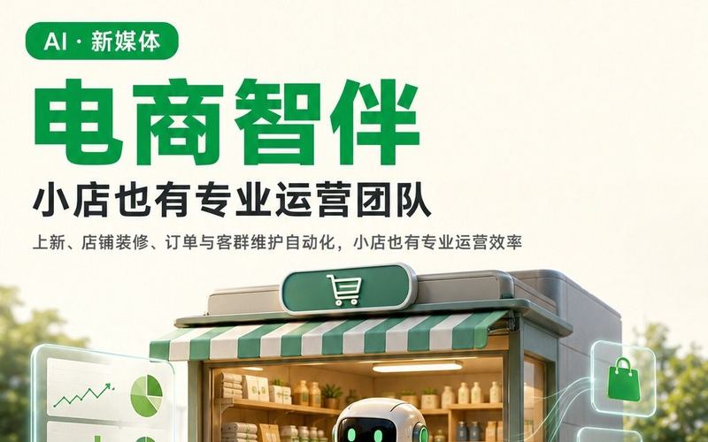 电商智伴 产品海报
